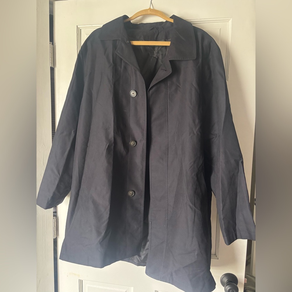 Lauren Ralph Lauren Men’s Black Trench Coat 42R